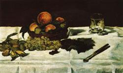 Edouard Manet Still Life Fruit on a Table China oil painting art